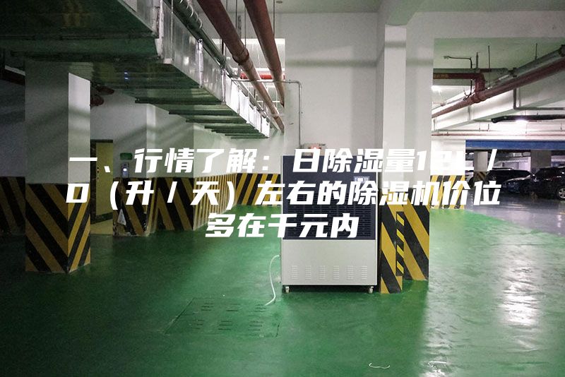 一、行情了解：日除濕量12L／D（升／天）左右的除濕機價位多在千元內
