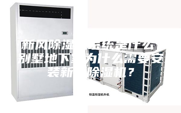 新風除濕機系統是什么，別墅地下室為什么需要安裝新風除濕機？