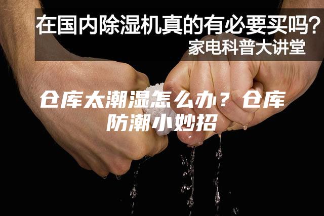 倉庫太潮濕怎么辦？倉庫防潮小妙招
