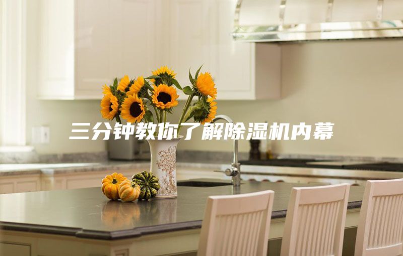 三分鐘教你了解除濕機內(nèi)幕
