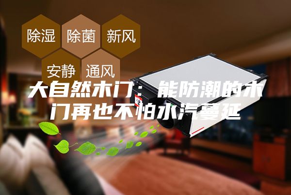 大自然木門：能防潮的木門再也不怕水汽蔓延