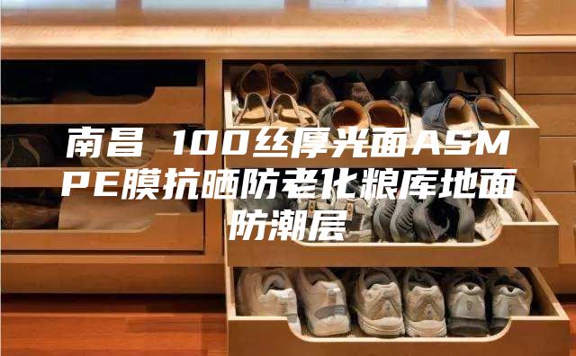 南昌 100絲厚光面ASMPE膜抗曬防老化糧庫(kù)地面防潮層