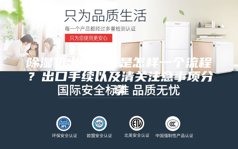 除濕機出口報關是怎樣一個流程？出口手續以及清關注意事項分享