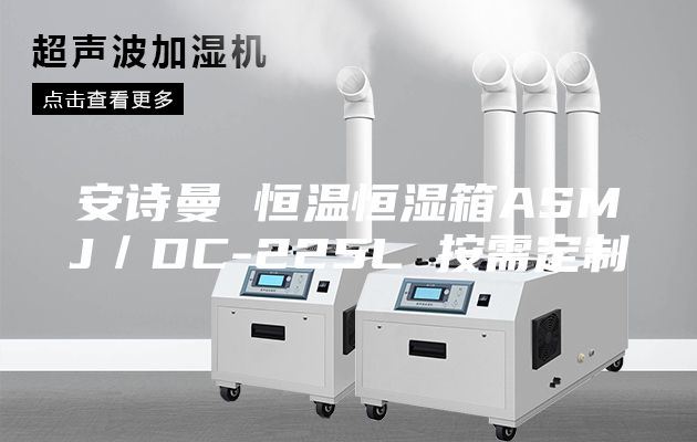 安詩(shī)曼 恒溫恒濕箱ASMJ／DC-225L 按需定制