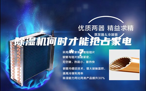除濕機(jī)何時才能搶占家電＊？