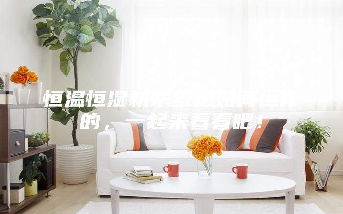 恒溫恒濕機系統是如何運作的，一起來看看吧！