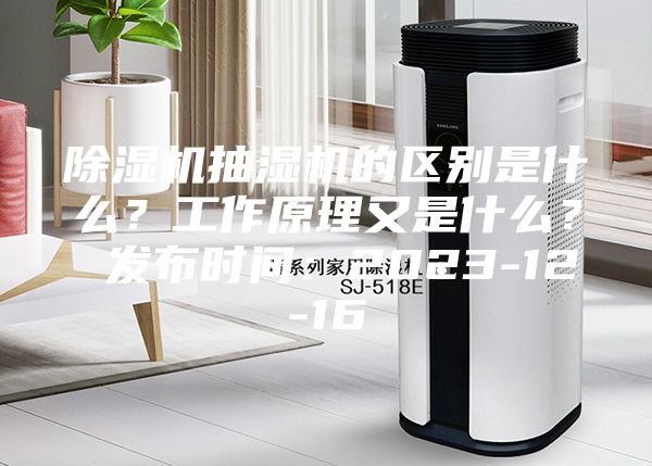 除濕機抽濕機的區別是什么？工作原理又是什么？ 發布時間：2023-12-16