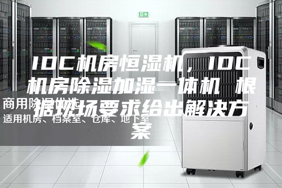 IDC機(jī)房恒濕機(jī)，IDC機(jī)房除濕加濕一體機(jī) 根據(jù)現(xiàn)場要求給出解決方案