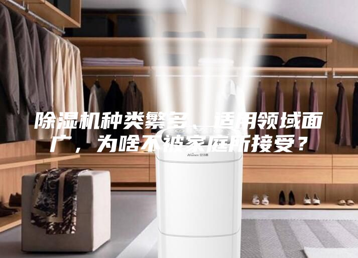 除濕機種類繁多、適用領域面廣，為啥不被家庭所接受？